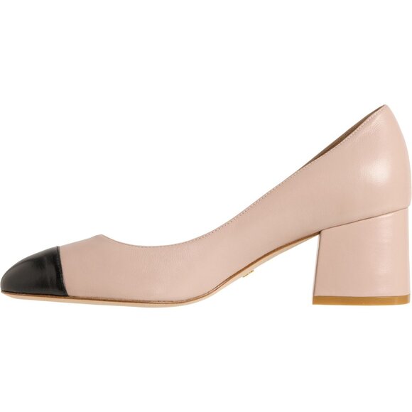 Stuart Weitzman Made in Spain Flareblock 60 Pumps - Leather (For Women) - Picture 4 of 4